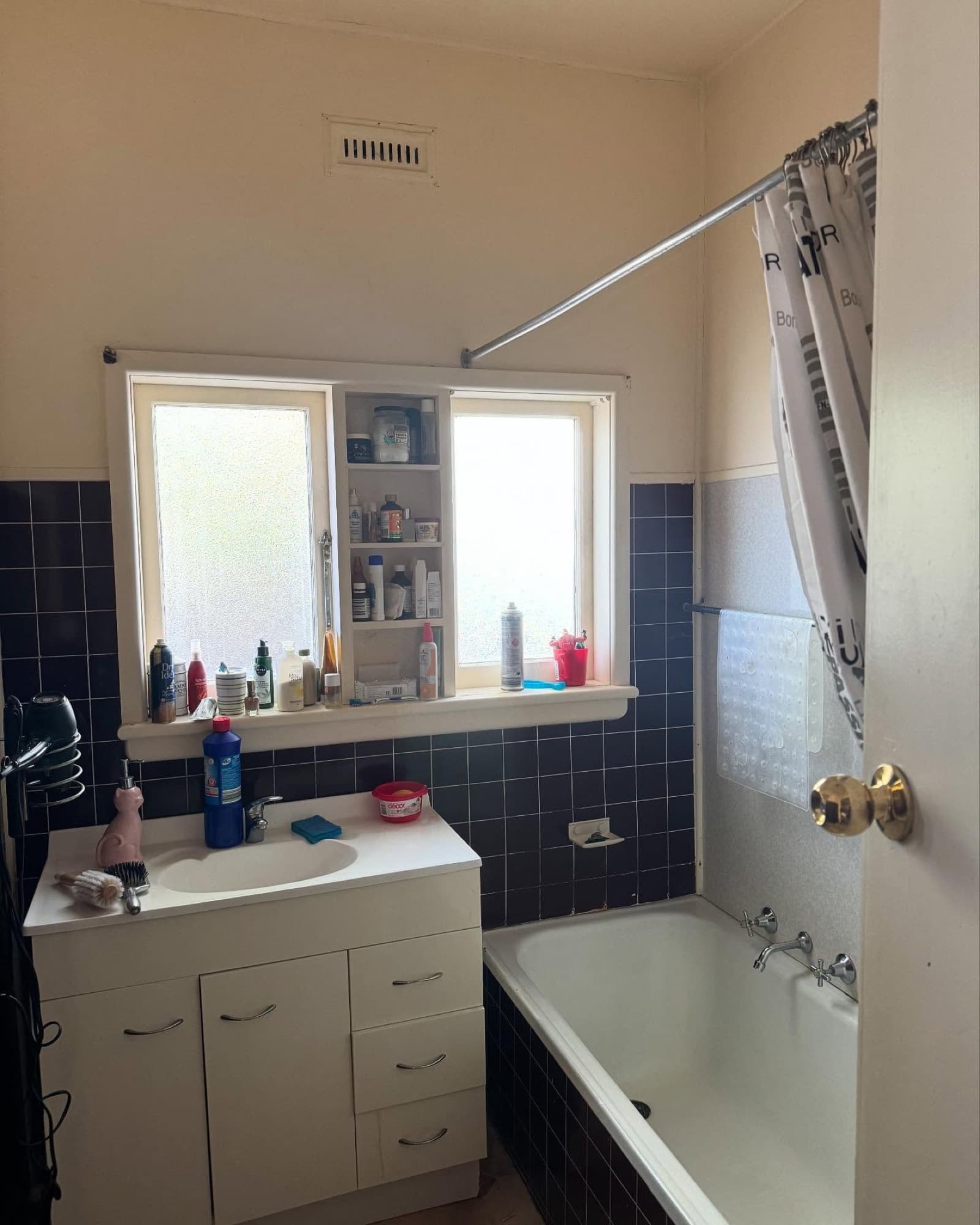 Bathroom before renovation